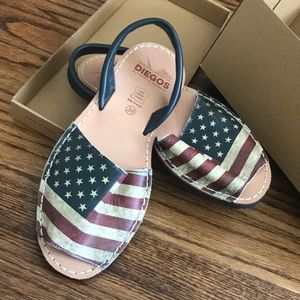 Diegos American Flag Sandals